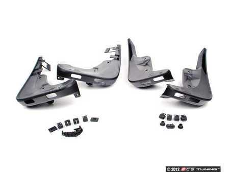ES#2586937 - 8E0075111AKT - Front & Rear Splash Guard Kit - (NO LONGER AVAILABLE) - Includes front & rear splash guards with retaining hardware to stop debris from being thrown into your vehicle. - Genuine Volkswagen Audi - 