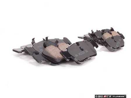 ES#2592942 - EUR396KT - Front & Rear Euro Ceramic Brake Pad Kit - Offers excellent pedal feedback, low dust, and smooth initial bite. A favorite among BMW enthusiasts. - Akebono - BMW