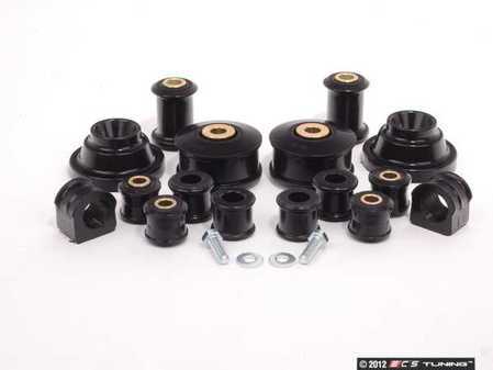 ES#2586556 - MKIVPLYCO23KT - ECS Polyurethane Bushing Kit - Basic - Complete major suspension bushing set - Assembled By ECS - Volkswagen