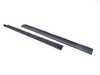 ES#5048 - 8D0853969705960 - Lower Door Moulding Set - Satin Black - (NO LONGER AVAILABLE) - Includes all of the lower door moulding in one complete set - Genuine Volkswagen Audi - 