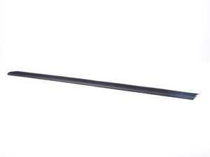 ES#2329 - 8D0853960B01C - Front Door Lower Moulding - Satin Black - Right - Restore the clean look of your exterior - Genuine Volkswagen Audi - 