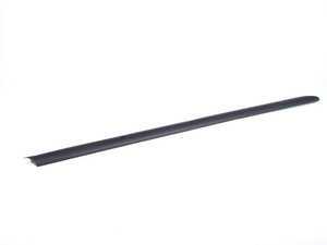 ES#2328 - 8D0853959B01C - Front Door Lower Moulding - Satin Black - Left - Restore the clean look of your exterior - Genuine Volkswagen Audi - 