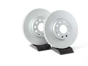 ES#258856 - 1K0615301TKT5 - Front Brake Rotors - Pair (288x25) - Stock Replacements - Genuine Volkswagen Audi - Audi Volkswagen