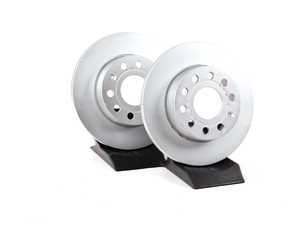 ES#2158057 - 1K0698601ACKT - Rear Brake Rotors - Pair (260x12) - Restore the stopping power in your vehicle - Genuine Volkswagen Audi - Audi Volkswagen