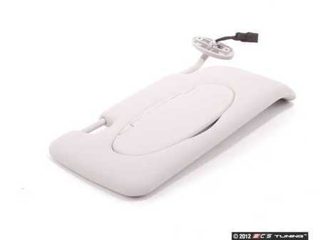 ES#82397 - 51166959914 - Sun Visor/Mirror Illumination Right - Horizon Grey - (NO LONGER AVAILABLE) - Replace your broken or missing visor. - Genuine MINI - 