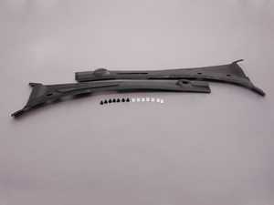 ES#2587344 - 51711960844KT - Windshield Cowl Cover Kit - 4 Door - Includes mounting hardware - Genuine BMW - BMW
