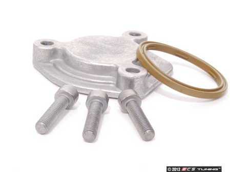 ES#2207691 - 03G103707 - Oil Level Sensor Cover Kit - Includes sensor hole cover, gasket, and retaining hardware - Genuine Volkswagen Audi - Audi Volkswagen