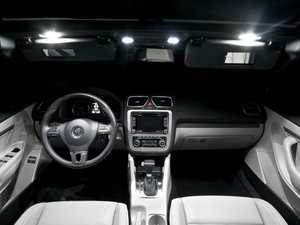 ES#2594184 - EOSVANKT - LED Vanity Mirror Lighting Kit - See details like never before, with LED bulbs for your vanity mirrors from Ziza. - ZiZa - Volkswagen