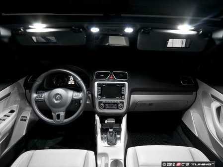 ES#2594184 - EOSVANKT - LED Vanity Mirror Lighting Kit - See details like never before, with LED bulbs for your vanity mirrors from Ziza. - ZiZa - Volkswagen