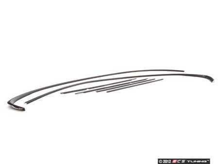 ES#2535400 - E46MATTESHADOW - Matte Shadowline Trim - Kit - (NO LONGER AVAILABLE) - Give your vehicle the subtle difference that will set you apart from the crowd - Genuine BMW - 