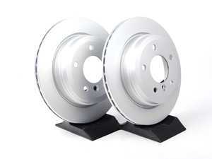 ES#2592669 - 34216855008KT1 - Rear Brake Rotors - Pair (300X20) - Featuring a protective Meyle Platinum coating. - Meyle - BMW