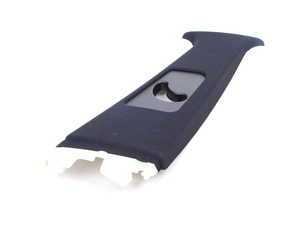 ES#111457 - 51437006850 - "B" Pillar Trim - Upper Right - (NO LONGER AVAILABLE) - Anthrazit/Dark Gray/Black, located center of vehicle, where upper seat belt mount attaches - Genuine BMW - 