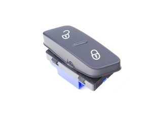 ES#318781 - 1K0962126BREH - Central Lock Switch - Right - Replace your faulty or peeling door lock switch - Genuine Volkswagen Audi - Volkswagen