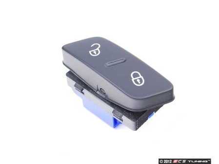 ES#318781 - 1K0962126BREH - Central Lock Switch - Right - Replace your faulty or peeling door lock switch - Genuine Volkswagen Audi - Volkswagen