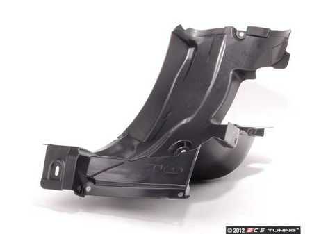 ES#128756 - 51717059378 - Front Fender Liner - Right - Rear section. Protects engine bay and inner fenders from dirt and debris. - Genuine BMW - BMW