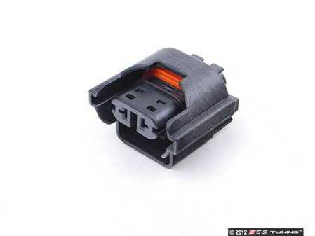 ES#6250 - 3D0941165A - Connector Housing, H8/H11 Bulb - Used in various locations - Genuine Volkswagen Audi - Volkswagen