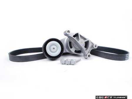 ES#2586326 - 06F9033151KT - Accessory Belt Kit - Keep your drive belt tight with a new belt, tensioner, and hardware. - Assembled By ECS - Audi Volkswagen