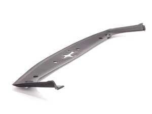 ES#1487298 - 9965048110001C - Front Trunk Trim Cover - Satin Black - Located around the front trunk latch - Genuine Porsche - Porsche