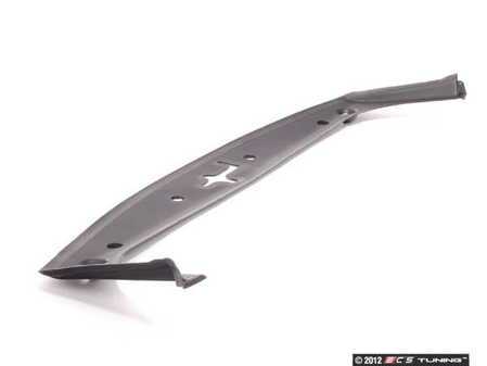 ES#1487298 - 9965048110001C - Front Trunk Trim Cover - Satin Black - Located around the front trunk latch - Genuine Porsche - Porsche