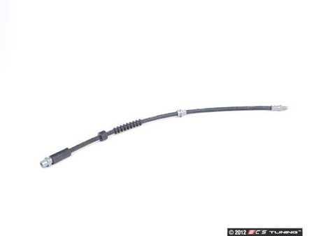 ES#2562830 - 34306792254 - Front Brake Hose - Priced Each - Hose located from hard line attached to body to front caliper - Genuine BMW - BMW