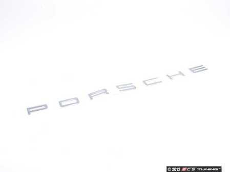 ES#1842881 - 97055923501 - "PORSCHE" Logo - Chrome - Porsche emblem for hatch - Genuine Porsche - Porsche