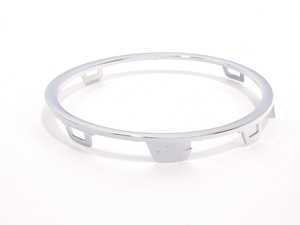 ES#1172884 - 5K08531022ZZ - Chrome Fog Light Trim - Right - Commonly found on R-Line bumper grilles - Genuine Volkswagen Audi - Volkswagen