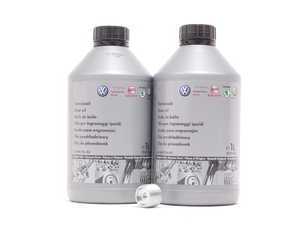 ES#2158237 - 0AF398002 - Manual Transmission Service Kit - Genuine fluid and drain plug - Genuine Volkswagen Audi - Volkswagen