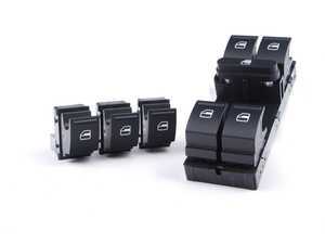 ES#2581989 - 1K4959857BREHKT -  Window Switch Kit - Set of window switches for all four doors - Genuine Volkswagen Audi - Volkswagen