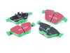 ES#2153377 - DP21512 - Front GreenStuff Performance Brake Pad Set - Mildly upgraded pad, great for an afternoon of sporty driving. - EBC - BMW
