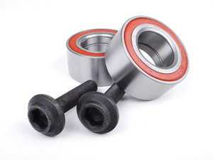 ES#2587008 - 8E0598625KT1 - Rear Wheel Bearing Kit - Includes both rear wheel bearings and installation hardware - FAG - Audi