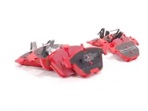 Front And Rear Brake Pad Kit - EBC RedStuff
