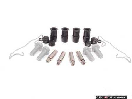 ES#2581088 - 3A0698471KT - Pad And Rotor Installation Kit - Services Both Sides - Ensure your new pads and rotors operate properly with a complete installation kit - Assembled By ECS - Volkswagen