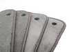 ES#195513 - 82111466935 - Carpeted Floor Mat Set - Silver - (NO LONGER AVAILABLE) - Complete set of four with BMW heel pad - Genuine BMW - 