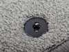 ES#195513 - 82111466935 - Carpeted Floor Mat Set - Silver - (NO LONGER AVAILABLE) - Complete set of four with BMW heel pad - Genuine BMW - 