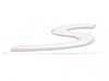ES#1505670 - 99755924300 - "S" Logo - Matte Chrome - S emblem for engine lid - Genuine Porsche - Porsche