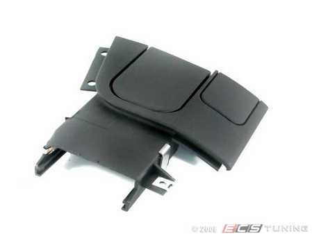 ES#113591 - 51438172815 - Rod Assembly Cover - Left - Black/Schwarz. A factory replacement for damaged or missing covers - Genuine BMW - BMW