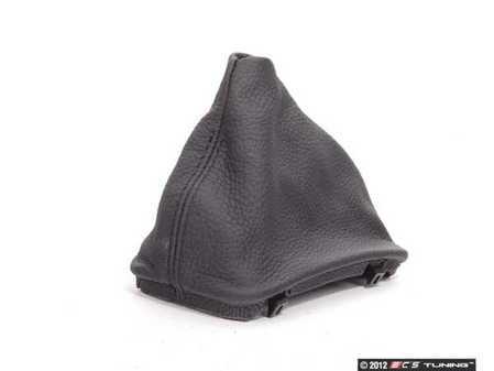 ES#48028 - 25167524978 - E53 X5 Automatic Leather Shifter Boot - Schwarz/Black - Refresh the look of your interior - Genuine BMW - BMW