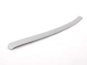 ES#98503 - 51416958232 - Fine Brushed Aluminum Front Door Trim - Right - (NO LONGER AVAILABLE) - Fine brushed aluminum, for the right front door - Genuine BMW - 
