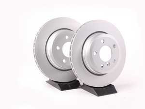 ES#252631 - 34213332217 - Rear Brake Rotors - Pair (320x22) - Factory direct braking parts. - Genuine BMW - BMW