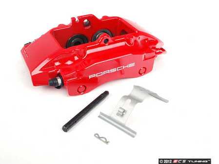 ES#1485553 - 99635242213 - Rear Brake Caliper - Red - Right side fitment - Genuine Porsche - Porsche