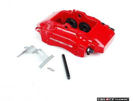 ES#1485549 - 99635242113 - Rear Brake Caliper - Red - Left side fitment - Genuine Porsche - Porsche