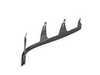 ES#173248 - 63128384490 - Upper Headlight Cover Strip - Right - Replacement rubber strip found above the headlight - Genuine BMW - BMW