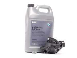 ES#2582080 - N524TSTKT - Thermostat Replacement Kit - Includes mounting hardware and coolant - Genuine BMW - BMW