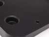 ES#74705 - 51117158838 - Front License Plate Bracket - Black mounting for front license plate - Genuine BMW - BMW