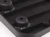 ES#74705 - 51117158838 - Front License Plate Bracket - Black mounting for front license plate - Genuine BMW - BMW
