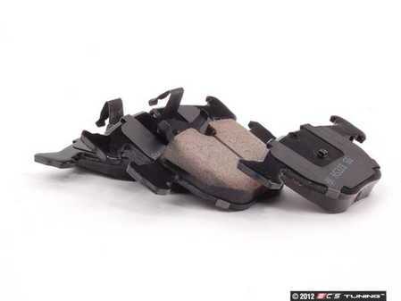 ES#205310 - eur681 - Front Euro Ceramic Brake Pad Set - Offers excellent pedal feedback, low dust, and smooth initial bite. A favorite among BMW enthusiasts. - Akebono - BMW