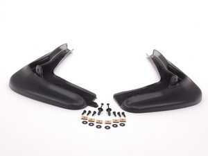 ES#196412 - 82169405189 - Splash Guard/Mud Flap Set - Front - (NO LONGER AVAILABLE) - Includes all mounting hardware - Genuine BMW - BMW