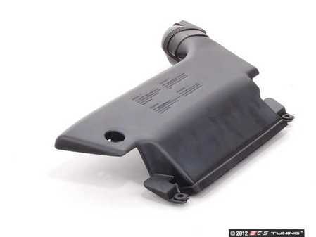 ES#35050 - 13717501988 - Air Intake Tube - Mounted on the core support, includes flex section - Genuine BMW - BMW