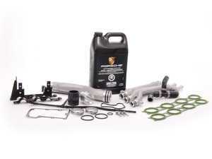 ES#2594479 - 94810605906KT1 - Cayenne Turbo Coolant Pipe Upgrade/Repair Kit - Everything you need to replace cracked or leaking coolant pipes - Genuine Porsche - Porsche