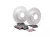 ES#2561511 - 8D0615601AKT1 - Rear Brake Service Kit - Featuring Zimmerman rotors and ECS DD23 Daily Driver ceramic pads - Assembled By ECS - Audi
